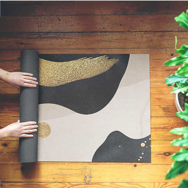 Creative Printed Yoga Mat Natural Rubber