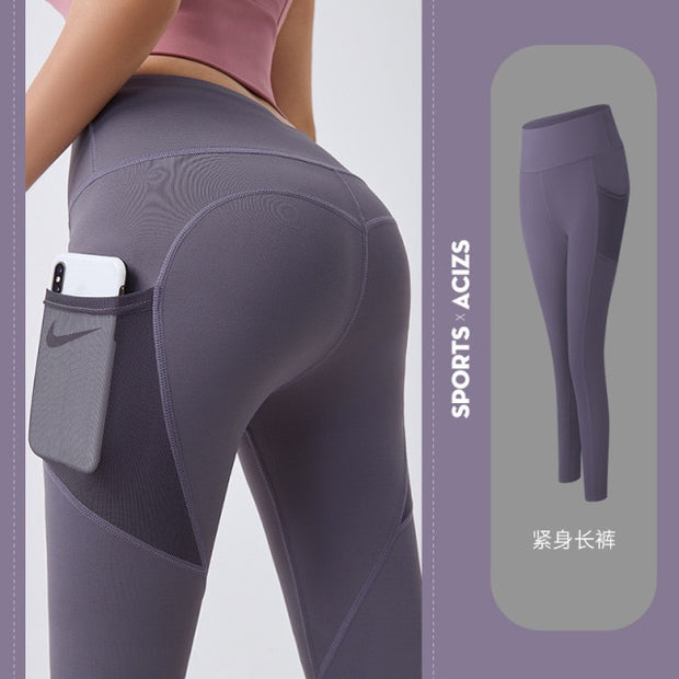 Yoga Pants with Pocket Plus Size