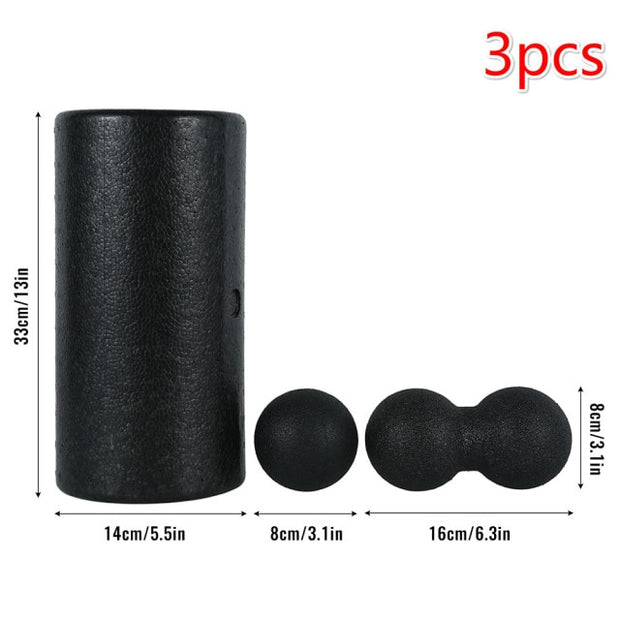 3/5pcs Yoga Muscle Release Roller