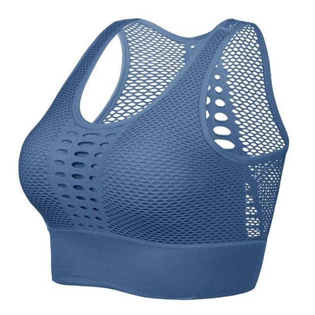 Breathable Hollow Out Padded Bra